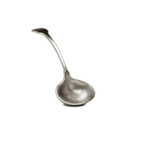 Orvieto Gravy Spoon - 19.5 cm - Handcrafted in Italy - Pewter