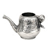 Art Nouveau-Style Pesce Milk Pitcher - 6.5 cm - Handcrafted in Italy - Pewter/Britannia Metal