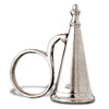 Petronio Candle Snuffer - 7 cm Height - Handcrafted in Italy - Pewter