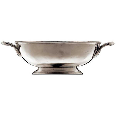 Portofino Bowl - 25 cm - Handcrafted in Italy - Pewter