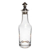 Palermo Oil Cruet - 18.5 cm Height - Handcrafted in Italy - Pewter & Crystal Glass
