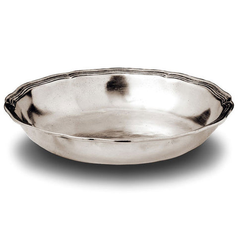 Ragusa Bowl - 26 cm Diameter - Handcrafted in Italy - Pewter
