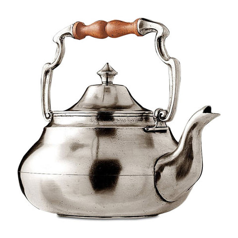 Samovar Teapot - 1.9 L - Handcrafted in Italy - Pewter