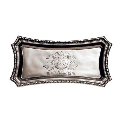 San Marco Pocket Tray - 19 cm x 9 cm - Handcrafted in Italy - Pewter