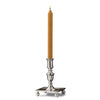 Severo Candlestick with Ball Feet - 18 cm Height - Handcrafted in Italy - Pewter