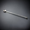 Sirmione Cocktail Stirrer - 34.5 cm Length - Handcrafted in Italy - Pewter