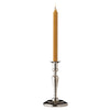 Tiberio Candlestick - 24 cm Height - Handcrafted in Italy - Pewter