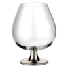 Tosca Large Brandy Snifter - 57 cl - Handcrafted in Italy - Pewter & Crystal Glass
