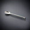 Todi Spoon (Set of 4) - 9.5 cm Length - Handcrafted in Italy - Pewter