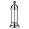 Toscana Pepper Mill - 15 cm Height - Handcrafted in Italy - Pewter & Glass