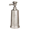 Toscana Soap Dispenser - 18.5 cm Height - Handcrafted in Italy - Pewter