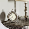 Toscana Alarm Clock - 11 cm Diameter - Handcrafted in Italy - Pewter