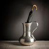 Umbra Umbrella Stand - 43 cm Height - Handcrafted in Italy - Pewter
