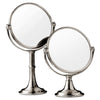 Vanita Vanity Mirror - 40 cm Height - Handcrafted in Italy - Pewter & Glass