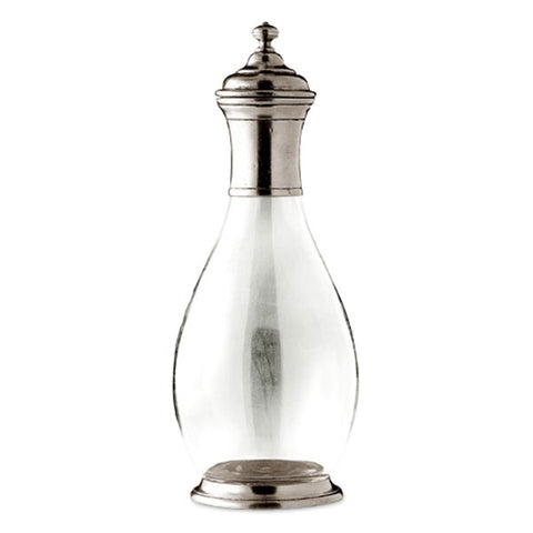 Velletri Decanter - 1 L - Handcrafted in Italy - Pewter & Glass