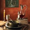 Velletri Decanter (with handle) - 1 L -  Handcrafted in Italy - Pewter & Glass