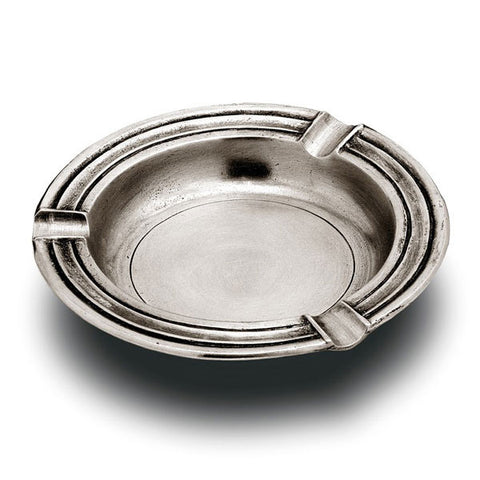 Vesuvio Ashtray - 12.5 cm - Handcrafted in Italy - Pewter