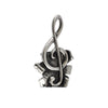 Art Nouveau-Style Treble Clef Bell - 9.5 cm Height - Handcrafted in Italy - Pewter/Britannia Metal